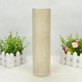 Cylinder Flower Decal Dolomite Vase